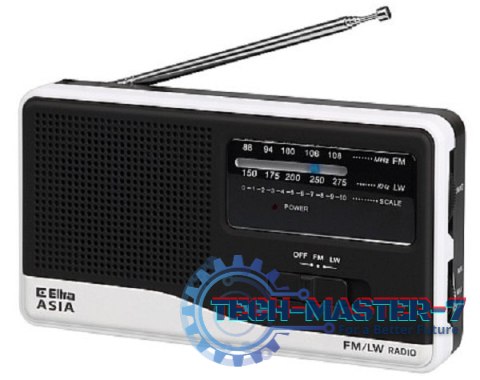 Radioodtwarzacz ELTRA Asia Biały Radioodtwarzacz ELTRA Asia Biały