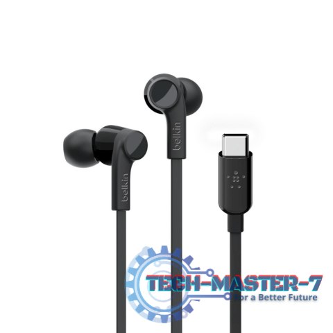 Słuchawki z mikrofonem Douszne Wbudowany BELKIN Rockstar USB-C Czarny (1.12m /Złącze USB typu C wtyk/Czarny) Słuchawki z mikrofonem Douszne Wbudowany BELKIN Rockstar USB-C Czarny (1.12m /Złącze USB typu C wtyk/Czarny)