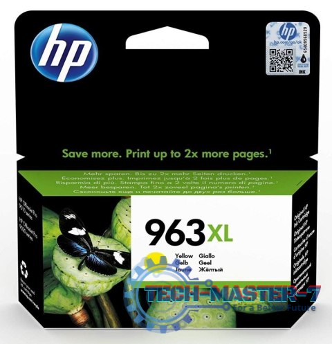Tusz HP 963XL Żółty 3JA29AE Tusz HP 963XL Żółty 3JA29AE