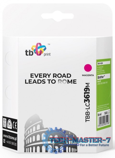 Tusz TB PRINT TBB-LC3619M LC3619M Tusz TB PRINT TBB-LC3619M LC3619M