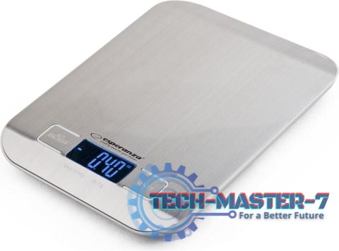 Waga kuchenna ESPERANZA EKS001 (Maks. 5000g /Srebrny ) Waga kuchenna ESPERANZA EKS001 (Maks. 5000g /Srebrny )