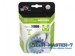Wkład TB PRINT TBB-LC1000YE Zamiennik Brother LC1000Y TBB-LC1000YE