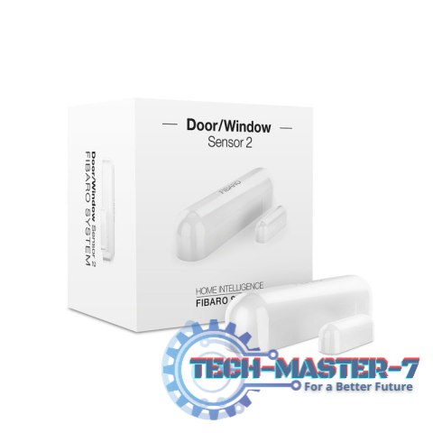 Fibaro Sensor 2 Czujnik otwarcia drzwi/okna i temperatury wewnętrzny biały Fibaro Sensor 2 Czujnik otwarcia drzwi/okna i temperatury wewnętrzny biały