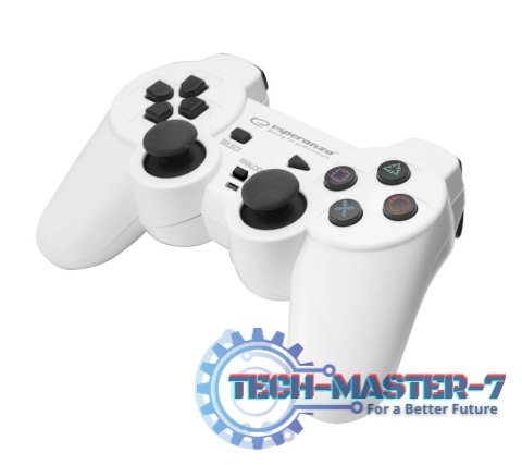 GAMEPAD PS3/PC USB TROOPER BIAŁO/CZARNY GAMEPAD PS3/PC USB TROOPER BIAŁO/CZARNY