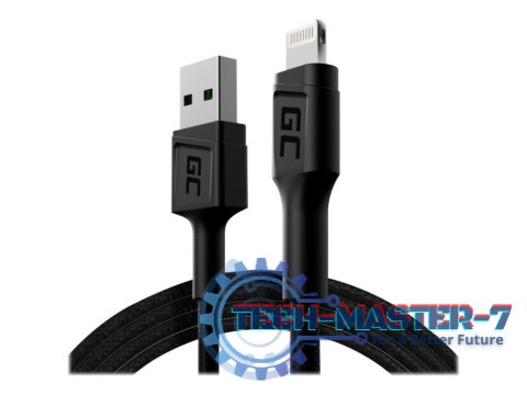 Kabel USB GREEN CELL Lightning 1.2