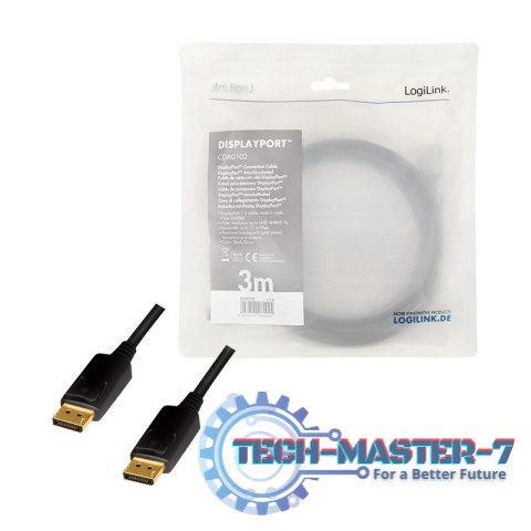 LOGILINK CDA0102 3m /s1x DisplayPort 1x DisplayPort LOGILINK CDA0102 3m /s1x DisplayPort 1x DisplayPort