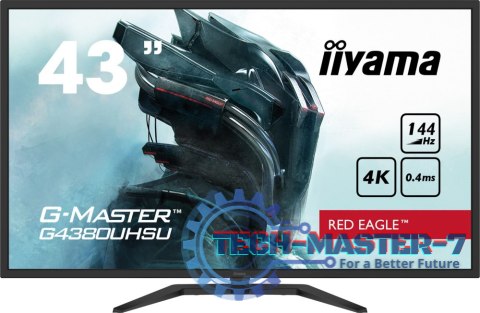 Monitor IIYAMA G4380UHSU-B1 (42.5" /VA /144Hz /3840 x 2160 /Czarny) Monitor IIYAMA G4380UHSU-B1 (42.5" /VA /144Hz /3840 x 2160 /Czarny)