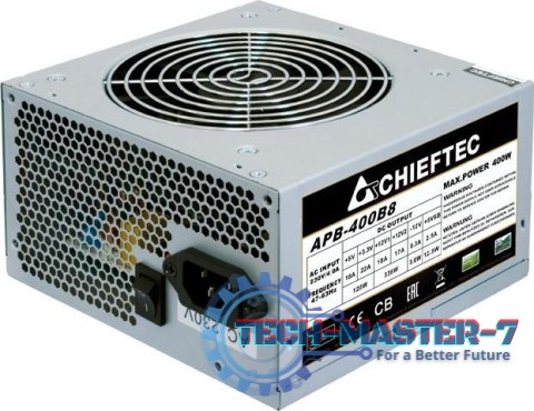 Zasilacz PC CHIEFTEC 400W APB-400B8 Zasilacz PC CHIEFTEC 400W APB-400B8