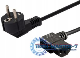 Kabel zasilający SAVIO IEC C13 1.2m. CL-115