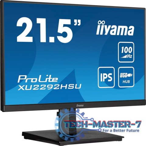 Monitor IIYAMA XU2292HSU-B6 (21.5" /IPS /100Hz /1920 x 1080 /Czarny) Monitor IIYAMA XU2292HSU-B6 (21.5" /IPS /100Hz /1920 x 1080 /Czarny)