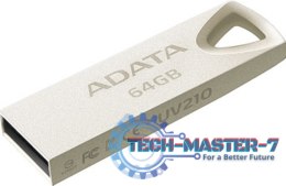 Pendrive (Pamięć USB) A-DATA (64 GB /USB 2.0 /Srebrny )