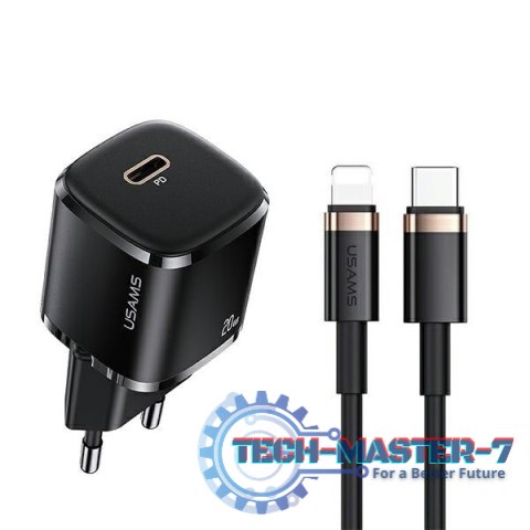 Zasilacz USAMS Usa000843(1x USB typ C\3000mA\12V) Zasilacz USAMS Usa000843(1x USB typ C\3000mA\12V)