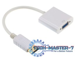 Adapter GEMBIRD A-DPM-VGAF-02-W DisplayPort - VGA