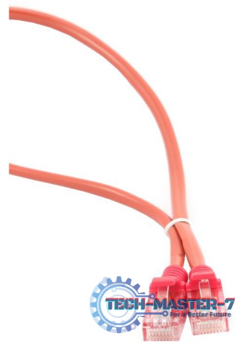 GEMBIRD Patchcord Cat.5e 2 m Czerwony 2 Patchcord GEMBIRD Patchcord Cat.5e 2 m Czerwony 2 Patchcord