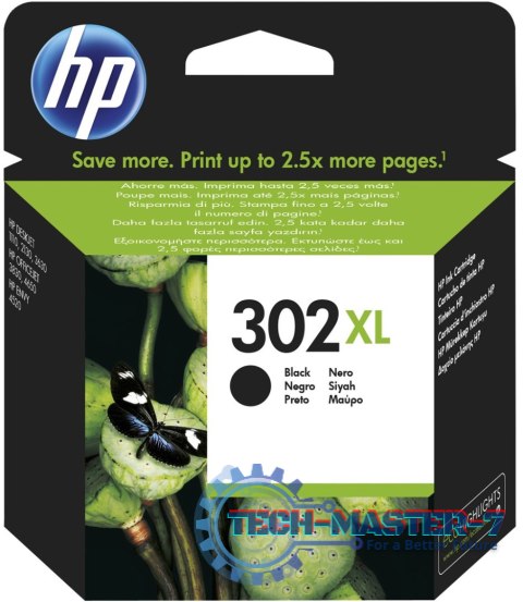 Kaseta z tonerem HP 302XL F6U68AE Kaseta z tonerem HP 302XL F6U68AE