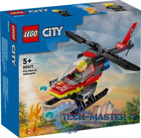 LEGO 60411 City - Strażacki helikopter ratunkowy LEGO 60411 City - Strażacki helikopter ratunkowy