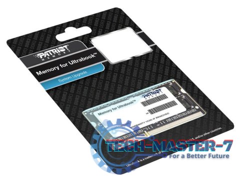 Pamięć PATRIOT (SODIMM/DDR3/8 GB/1600MHz/1.35V/11 CLCL/SINGLE) Pamięć PATRIOT (SODIMM/DDR3/8 GB/1600MHz/1.35V/11 CLCL/SINGLE)