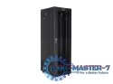 SZAFA INSTALACYJNA RACK STOJĄCA 19" 42U 800X800 CZARNA DRZWI SZKLANE LCD LANBERG (FLAT PACK)
