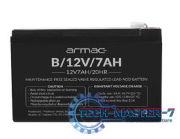 Bateria do zasilacza awaryjnego ARMAC B/12V/7AH