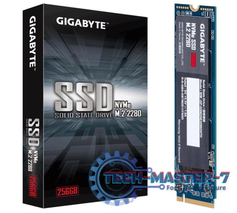 Dysk SSD GIGABYTE GP-GSM2NE3256GNTD (M.2 2280″ /256 GB /PCIe NVMe 3.0 x4 /1700MB/s /1100MB/s) Dysk SSD GIGABYTE GP-GSM2NE3256GNTD (M.2 2280″ /256 GB /PCIe NVMe 3.0 x4 /1700MB/s /1100MB/s)