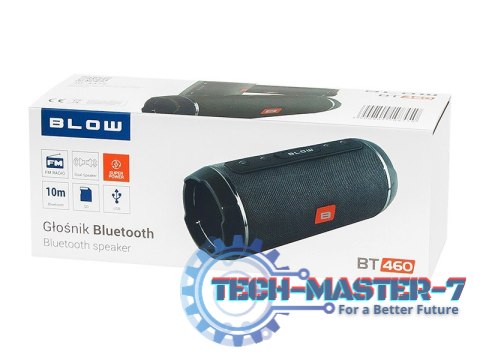 Głośnik bezprzewodowy BLOW BT-460 (4h /Czarny ) Głośnik bezprzewodowy BLOW BT-460 (4h /Czarny )