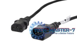 Kabel zasilający LANBERG IEC-320 C13 1.8m. CA-C13E-11CC-0018-BK