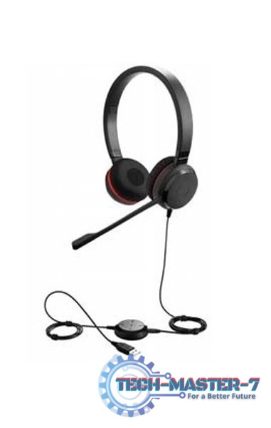 Słuchawki z mikrofonem JABRA Evolve 30 II Stereo Czarny Słuchawki z mikrofonem JABRA Evolve 30 II Stereo Czarny