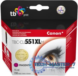 Wkład TB PRINT TBC-CLI551XLM Zamiennik Canon CLI-551XLMA