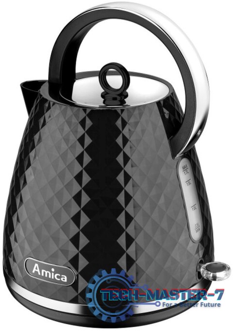 Czajnik AMICA KF 3030 (1.7L /1850 - 2200W /Czarno-srebrny ) Czajnik AMICA KF 3030 (1.7L /1850 - 2200W /Czarno-srebrny )