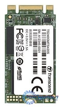 Dysk SSD M.2 TRANSCEND MTS420S 240 GB MTS420S (M.2 2242″ /240 GB /SATA III (6 Gb/s) /560MB/s /500MB/s) Dysk SSD M.2 TRANSCEND MTS420S 240 GB MTS420S (M.2 2242″ /240 GB /SATA III (6 Gb/s) /560MB/s /500MB/s)