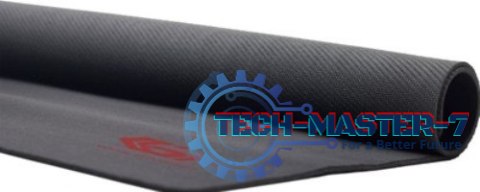 Gembird podkładka pod mysz, gaming, rozmiar L 400x450mm, czarna Gembird podkładka pod mysz, gaming, rozmiar L 400x450mm, czarna
