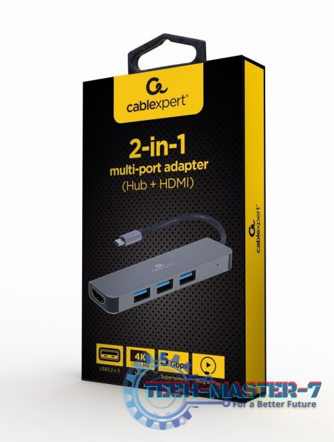 Hub USB GEMBIRD A-CM-COMBO2-01 Hub USB GEMBIRD A-CM-COMBO2-01