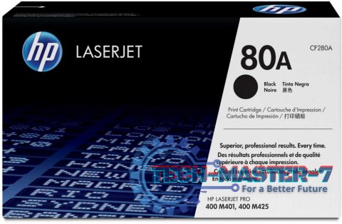 Kaseta z tonerem HP 80A CF280A Kaseta z tonerem HP 80A CF280A