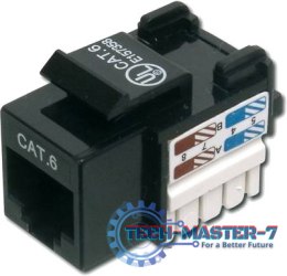 Moduł Keystone RJ45 kat.6 UTP LSA