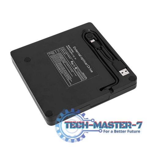 Napęd optyczny DVD Notebook USB 2.0 Czarny Napęd optyczny DVD Notebook USB 2.0 Czarny