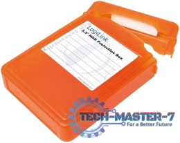 Pudełko ochronne do HDD 3.5', pomarańczowe
