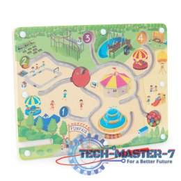 Gra labirynt magnetyczny układanka dla dzieci ECOTOYS ECOTOYS