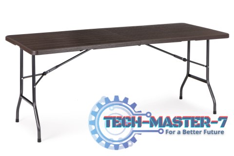 Zestaw cateringowy stół bankietowy 180cm + 2 ławki brąz ModernHome ModernHome Zestaw cateringowy stół bankietowy 180cm + 2 ławki brąz ModernHome ModernHome