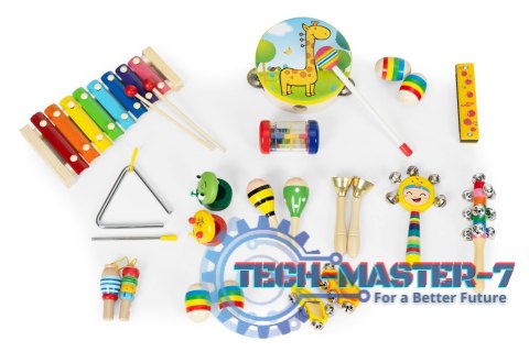 Zestaw drewnianych instrumentów dla dzieci 14 instrumentów ECOTOYS ECOTOYS Zestaw drewnianych instrumentów dla dzieci 14 instrumentów ECOTOYS ECOTOYS