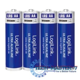 Baterie LOGILINK Alkaliczna AA (LR6) 1700mAh 4 szt. LR6B4