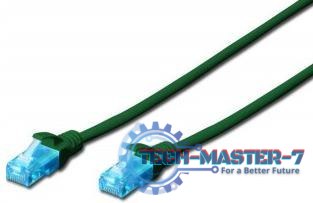 DIGITUS Cat5e U/UTP 0.5 m Zielony 0.5 Patchcord DIGITUS Cat5e U/UTP 0.5 m Zielony 0.5 Patchcord