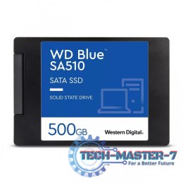 Dysk SSD WD Blue 500 GB Blue (2.5″ /500 GB /SATA III /560MB/s /510MB/s)