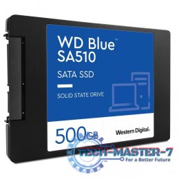 Dysk SSD WD Blue 500 GB Blue (2.5″ /500 GB /SATA III /560MB/s /510MB/s)