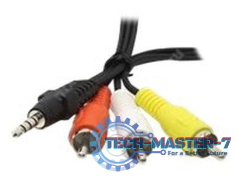 GEMBIRD CCA-4P2R-2M 2m /sMini-telefon 3.5 mm 3x RCA GEMBIRD CCA-4P2R-2M 2m /sMini-telefon 3.5 mm 3x RCA