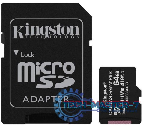 Karta pamięci KINGSTON 64 GB Adapter Karta pamięci KINGSTON 64 GB Adapter