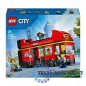 LEGO 60407 CITY - Czerwony, piętrowy autokar