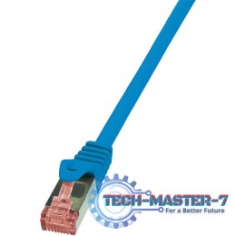 LOGILINK S/FTP Cat.6 0.5 m Niebieski 0.5 Patchcord