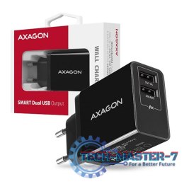 Ładowarka sieciowa AXAGON ACU-DS16(2x USB 3.0 typ A\3200mA\5V)