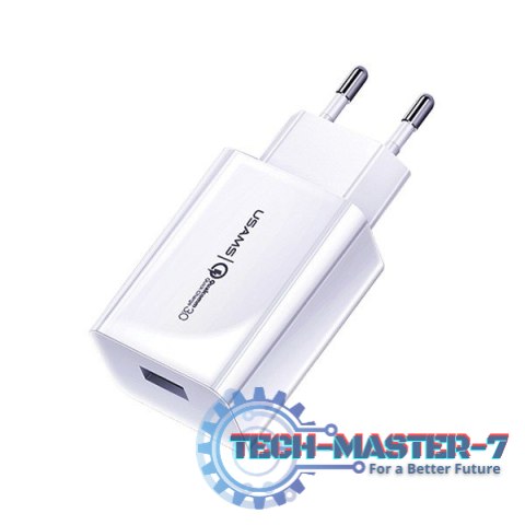 Ładowarka sieciowa USAMS USA000445(1x USB 3.0\3000mA\12V) Ładowarka sieciowa USAMS USA000445(1x USB 3.0\3000mA\12V)