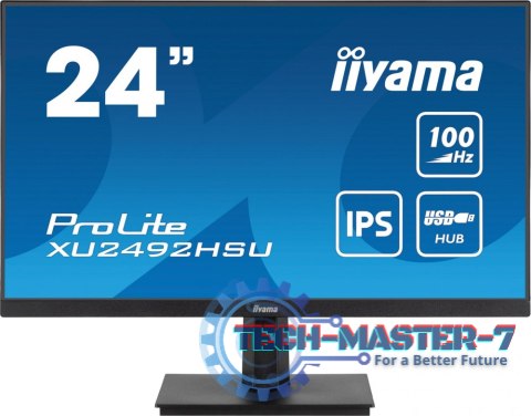 Monitor IIYAMA XU2492HSU-B6 (23.8" /IPS /100Hz /1920 x 1080 /Czarny) Monitor IIYAMA XU2492HSU-B6 (23.8" /IPS /100Hz /1920 x 1080 /Czarny)